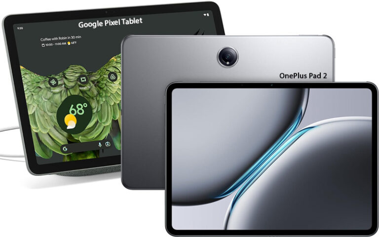 Google Pixel Tablet vs OnePlus Pad 2