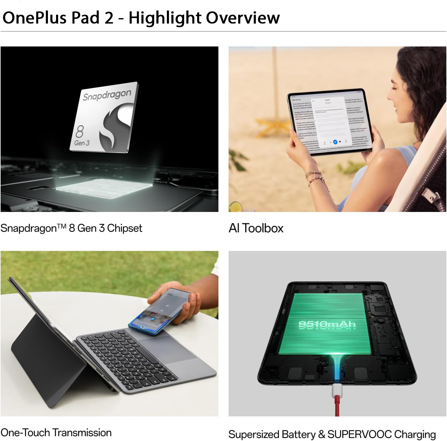 Google Pixel Tablet vs OnePlus Pad 2